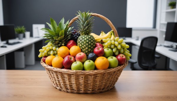Livraison de paniers de fruits : fraîcheur et bien-être au bureau